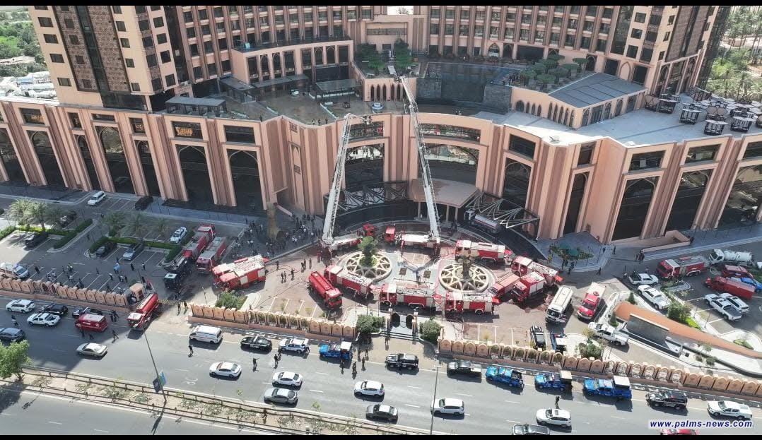 السوداني يوجه بتكريم فرق الدفاع المدني التي أخمدت حريق فندق قلب العالم